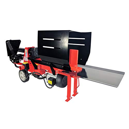 Cortador de madera tumbado | 8 toneladas | Cortador de madera eléctrico de 400 V | Cortador de madera hidráulico | Cortador de madera premium reclinable | CROSSFER® (8 toneladas (400 V))