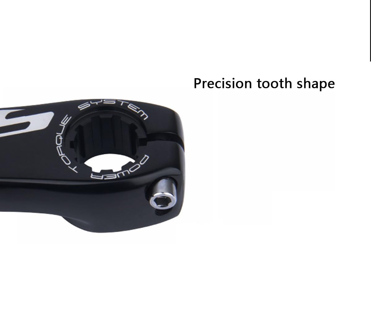 165mm Ciclismo su Pista Guarnitura Guarnitura Lega di Alluminio 49T Integrate Cave Guarnitura con BB