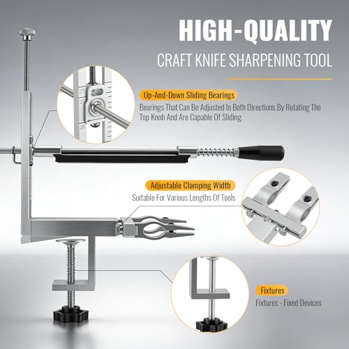 Aiguiseur de couteaux professionnel à angle fixe pour une précision de chef - 5