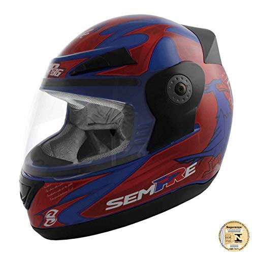 Capacete Evolution Clubes - Parana Tam. 58 Azul/Vermelho