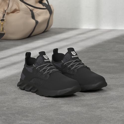 SUADEX Steel Toe Sneakers for Men Women Indestructible Work Safety Shoes Lightweight Comfortable Slip Resistant Composite Toe2