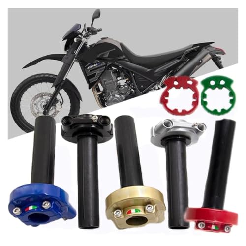 Poignée d'accélérateur 22 mm guidon pit bike et moto cross 500cc