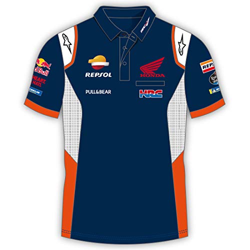 REPSOL Polo Homme Team Replica - Bleu - S Cover