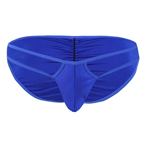 Lyb-s. Herren Dessous Unterwäsche Niedrige Tailles Unterhose Bikini Briefs Slip (Color : Blue, Size : L) Cover