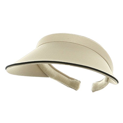 Women's Piping Clip On Visor