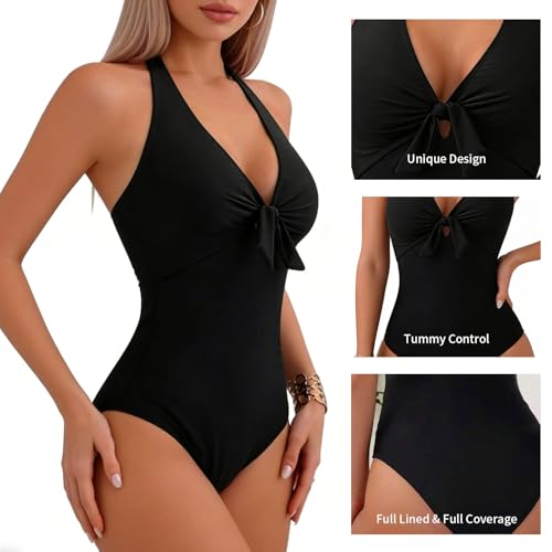 Maillot de bain une pièce vintage Risipu, l'excellence du drapé rétro chic pour femme