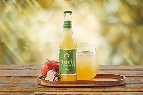 Elbler Morleschorle, Appelspritzer, 24 x 0,33 l, Bio Appelspritzer, Gemaakt van Bio Fruit, Direct Sap Zonder Toegevoegde… - Afbeelding 4