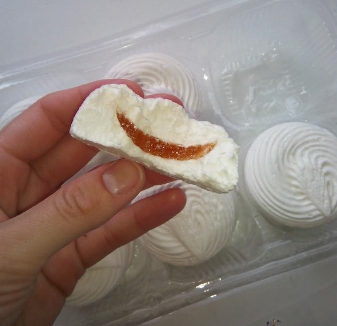 Amazon.com : Jako Zefir Smile With Orange Filling Marshmallow