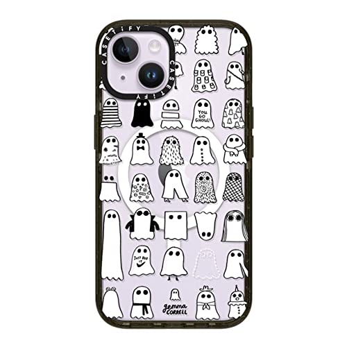 Funda iPhone 14 protectora Ghost Fashions contra golpes fuertes