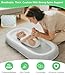 Baby Lounger, Portable Infant Support Cushions for Newborn 0-24 Months, Soft Washable Baby Nest with Thickened Support, Newborn Baby Essentials Gift for Home and Travel, Supervised Use