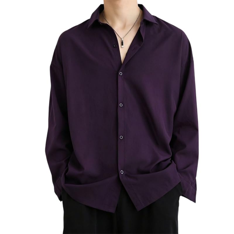 Chemise fine pour homme drapée anti-transpiration été et bureau