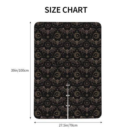Image of Night Bat Moon Baby Car Seat Canopy Nursing Cover for Newborn Car Seat Breastfeeding Covers Blanket Newborn Shower Gift