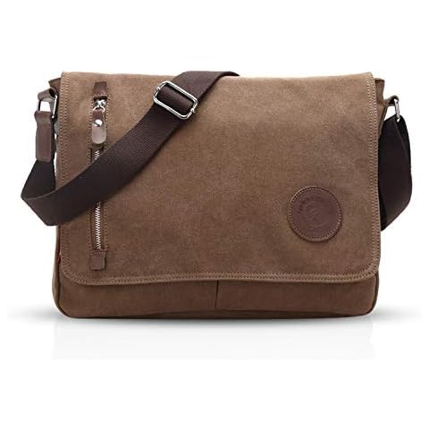 FANDARE Vintage Messenger Bag for Travel Cover