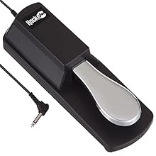 Compatibility: This keyboard sustain pedal has a polarity switch that is designed to make it work seamlessly with any keyboards and digital pianos that have a 6.35mm sustain pedal socket, making it a versatile choice for any musician. Responsive Perf...