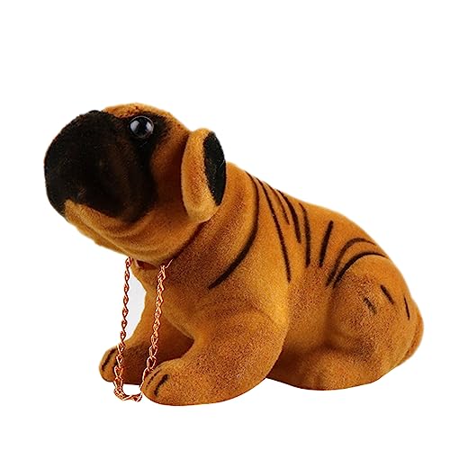 車の装飾品首振り犬人形車のダッシュボード寝室の家の装飾子犬自動車インテリアアクセサリー子供のおもちゃのギフト首振り犬