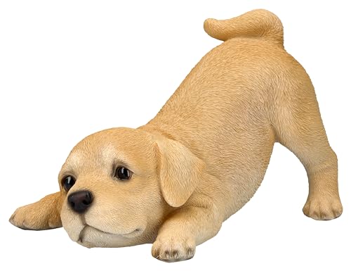 Dipinto a mano: ogni statuetta è dipinta a mano per rappresentare fedelmente e vivide le caratteristiche distintive del Labrador, come il pelo lucido e gli occhi amichevoli.