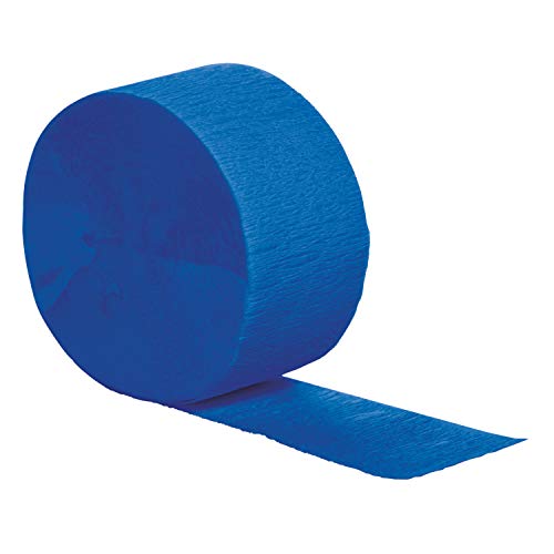 Creative Converting Crepe Streamer, 24-metre Size, Cobalt Blue