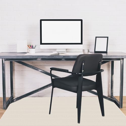 ���ی�}�b�g 55 x 100 cm �`�F�A�}�b�g�ӂ�ӂ흛�����ی쏝�h�~�h���I�t�B�X�`�F�A�ْf���₷���A�􂢂₷���A�V���v���ŃX�^�C���V�����蕨�ɓK���Q�����r���O�L�I�t�B�����ɓK�Ă���, �I�t�z���C�g