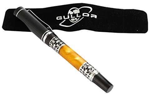 Gullor Nice Design Yiren Calligraphy Fountain Pen Medium Nib Black And Orange #TOP3