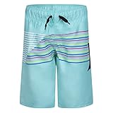 Hurley Boys' Pull On Swim Trunks, Aurora Green, 6