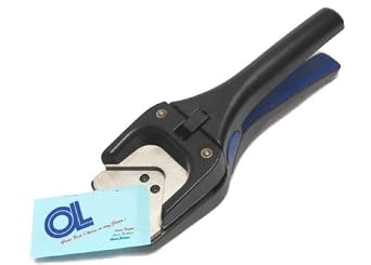 10mm Radius Deluxe Corner Rounder Punch Cutter 3/8-inch, Model C-006-10mm, Tools & Hardware Store | Heavy Duty Handheld Tool, For Thick Paper, Laminated Sheets, PVC & Cardstock, Large Steel Blade