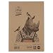 Rhino 8.3 x 11.7 Inches A4 Recycled Case Bound Notebook, Tan (SRCBA4)