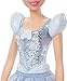 Mattel Disney Princess Cinderella Doll in Sparkling Fashion with Removable Skirt, Headband and Shoes, Posable & Collectible, Inspired by Movie
