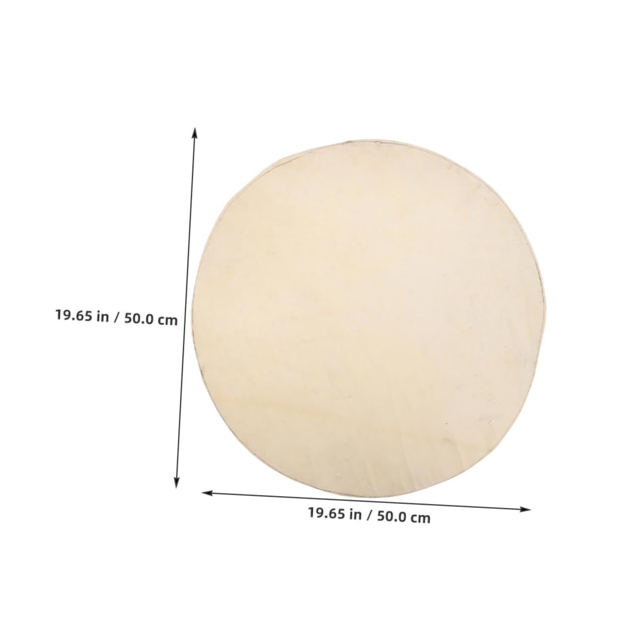 ERINGOGO Goat Skin Drum Head Replacement for Hand Drums Tear Resistant Skin for Enhanced Sound and Effortless Maintenance for and Percussion Instruments