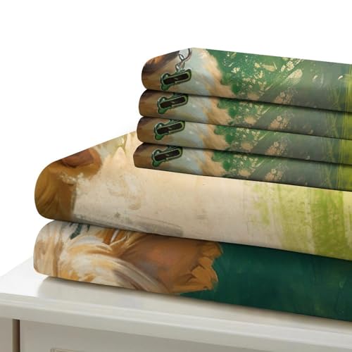 Housse de couette Yorkshire 220x240cm parure lit microfibre