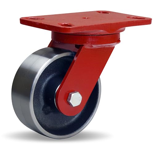 5" x 2" Hamilton S-HS-5FS HS Swivel Caster, Forged Steel, 1500 lb. Capacity
