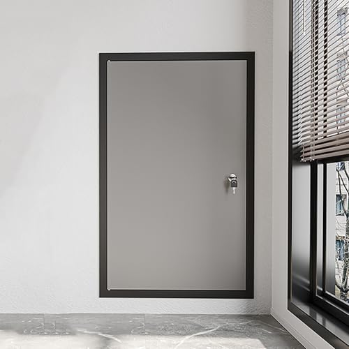 Panel decorativo gris de aluminio resistente para inspección de techos 2