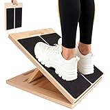 Wadendehner Schrägbrett aus Holz, Holz Gleichgewichtstrainer balanceboards...