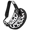 Pet Dog Sling Carrier Breathable Mesh Sling Bag Safe Hands Free Adjustable Dog Satchel for Small Dogs Cats to Outdoor Travel