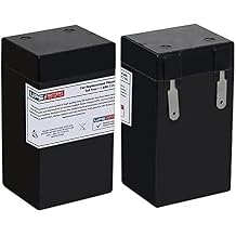UPSBatteryCenter 6 Volt 2.3Ah Rechargeable Battery