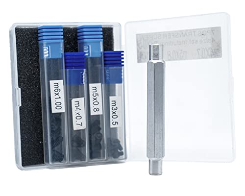 Vis de transfert M3 M4 M5 M6 lot de 25 pour filetage et centrage