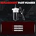 Merautop SJ 68084266AA Rear Differential Axle Locker Actuator Replacement for Jeep Grand Cherokee 3.6L 5.7L 6.4L 2011-2016, Differential Locking Motor Replace 68084266AB 68084266AC