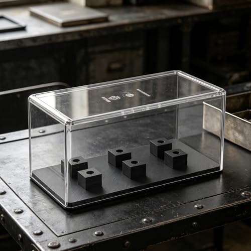 Boîte acrylique de platine vinyle pour protéger sa cellule au salon - 6
