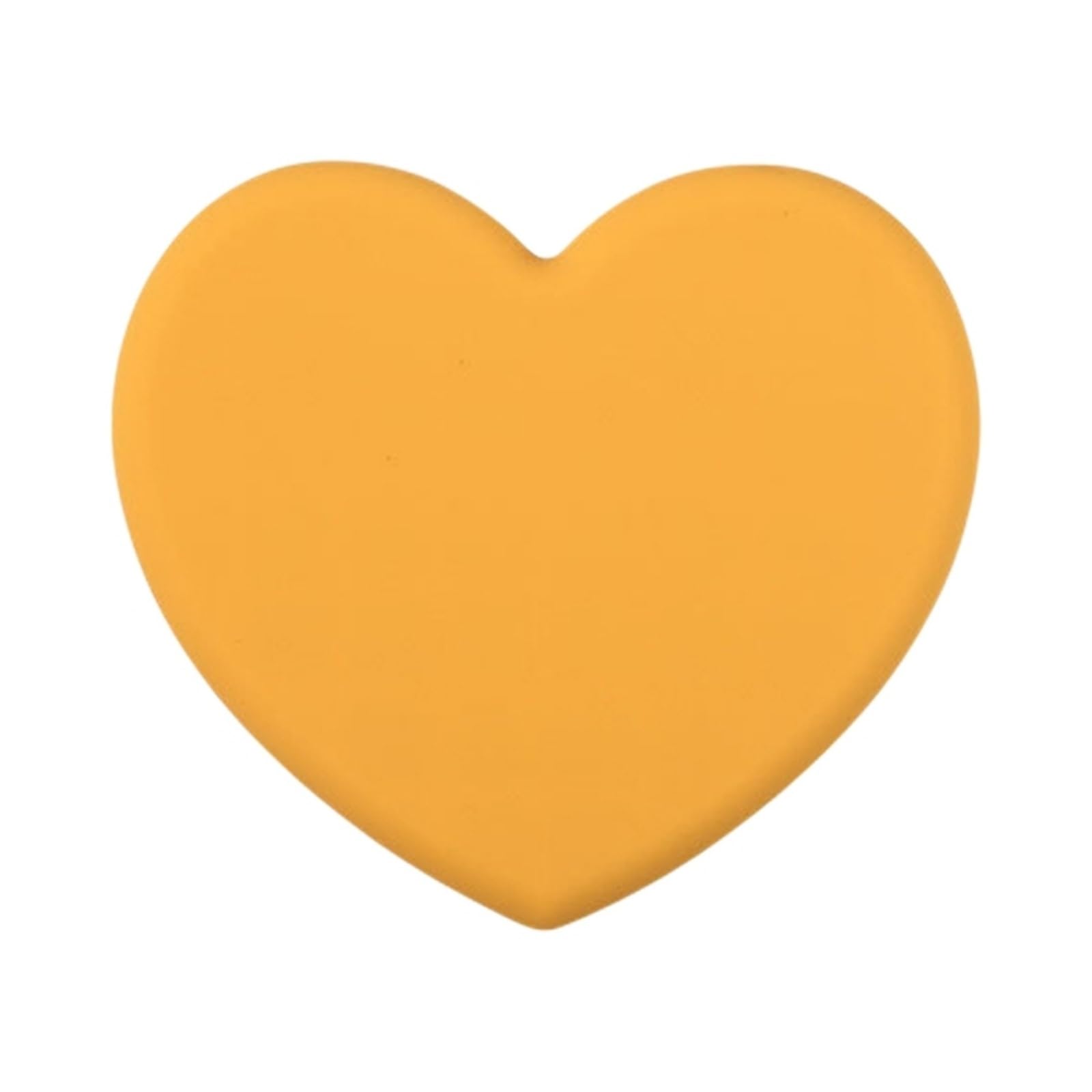 3Pcs Heat Resistant Silicone Mat Thicker Drink Cup Non-slip Pot Coasters Heart-shaped Placemat for Cap(Color3)