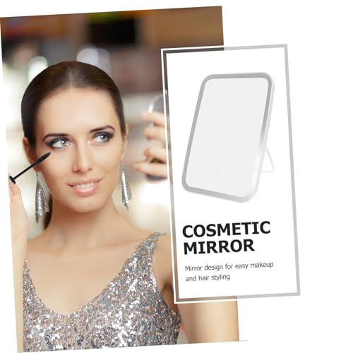 Miroir de maquillage portable LED rechargeable pour vanity pliable