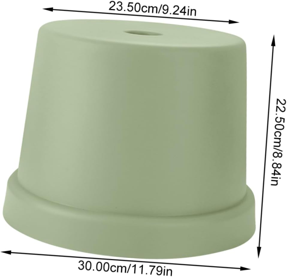 Non-Slip Footstool for Boys and Girls Plastic Stool for Sitting Changing Shoes