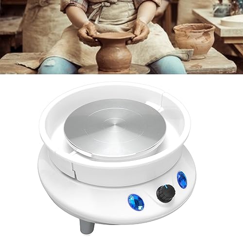 Roda de Cerâmica 5,9 pol. Mesa Giratória 200 RPM Máquina Formadora de Baixo Ruído para Crianças e Ad