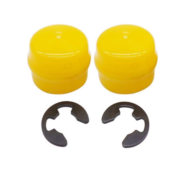 R27434 M143338 Kit bouchon moyeu et anneau tracteur JD 2pcs