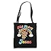 Not Today Jesus Funny Kawaii Baphomet Satan Devil Cute Goat Tote Bag