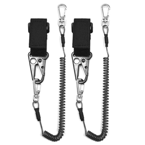 Cañas de pescar con cordón en espiral para tus aventuras de pesca en kayak 4