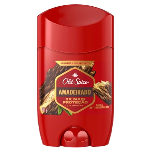 Old Spice Desodorante Em Barra Antitranspirante Proteção Épica Lenha 50G