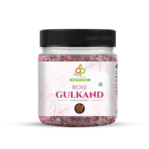 Image of Organic Purify Premium Gulkand 800 GM Jar | 100% Sun-Cooked Pure Rose Petal Jam With No Artificial Flavors | 100% Natural Rose Petal Jam | Good for gut health, No preservatives