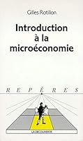 Introduction à la microéconomie 2707121096 Book Cover