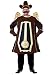 Adult Clock Costume Standard Brown