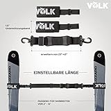 volkswagen TRAGEN SIE IHR EQUIPMENT EINFACH: Wenn Sie Ihren neuen Volk Ski-Tragegurt erhalten, wird Ihre Skitour unmittelbar angenehmer. Bereiten Sie sich darauf vor, auf die Frage zu antworten: 
