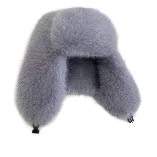 Bonnet de trappeur contre le froid glacial en fourrure femme